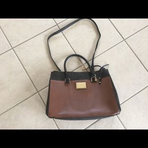 Calvin Klein two tone handbag